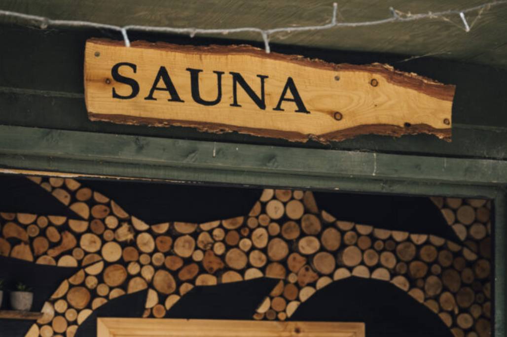 Sauna sign